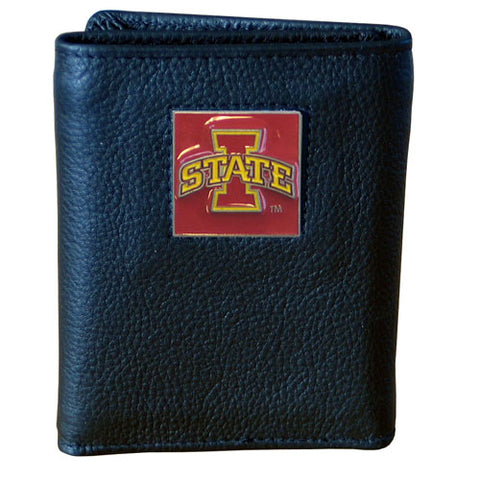 Iowa St. Cyclones Leather Trifold Wallet