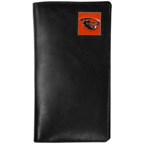 Oregon St. Beavers Leather Tall Wallet