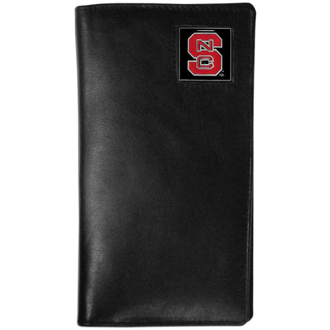 North Carolina State Wolfpack   Leather Tall Wallet 