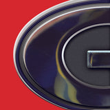 Atlanta Hawks Chrome Emblem 2"x3.2"