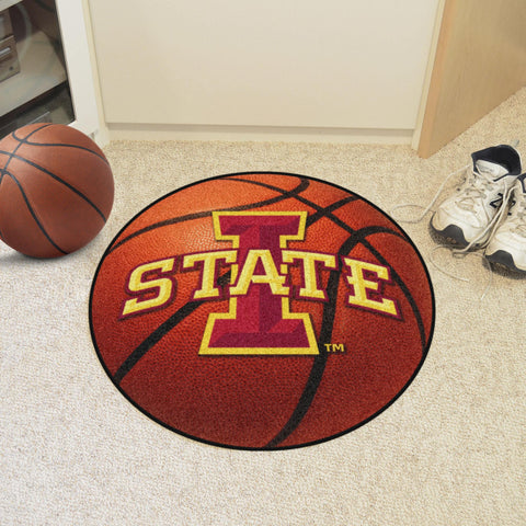 Iowa State Cyclones Basketball Mat 27" diameter 