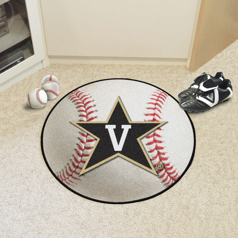 Vanderbilt Commodores Baseball Mat 27" diameter 
