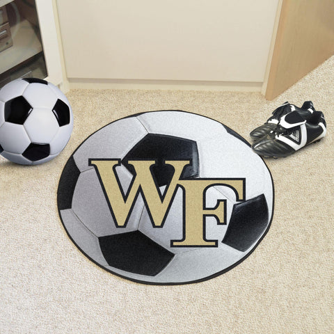 Wake Forest Demon Deacons Soccer Ball Mat 27" diameter 