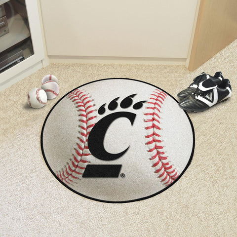 Cincinnati Bearcats Baseball Mat 27" diameter 