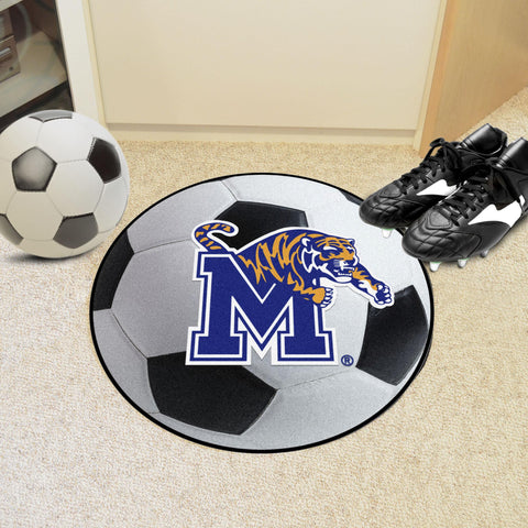 Memphis Tigers Soccer Ball Mat 27" diameter 