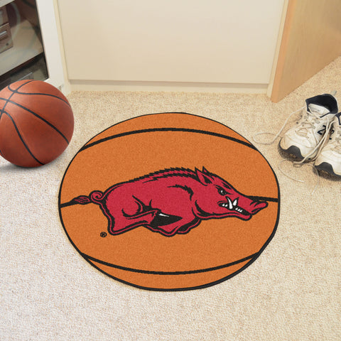 Arkansas Basketball Mat 27" diameter