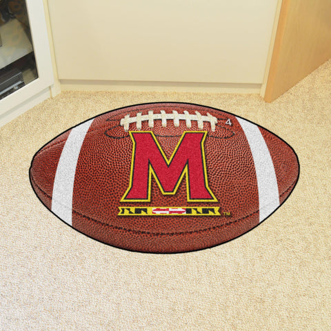Maryland Terrapins Football Mat 20.5"x32.5" 