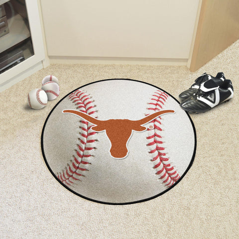Texas Longhorns Baseball Mat 27" diameter 