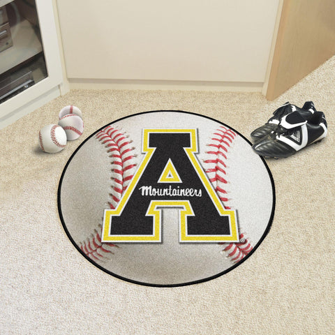 Appalachian State Mountaineers Baseball Mat 27" diameter 