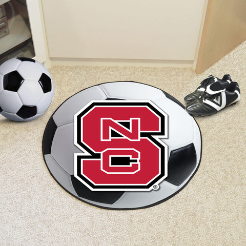 North Carolina State Wolfpack Soccer Ball Mat 27" diameter