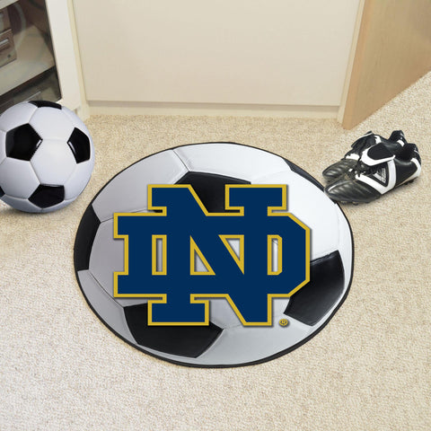 Notre Dame Fighting Irish Soccer Ball Mat 27" diameter