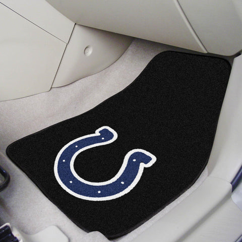 Indianapolis Colts 2 pc Carpet Car Mat Set 17"x27" 