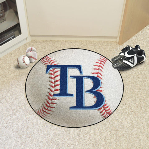 Tampa Bay Rays Baseball Mat 27" diameter 