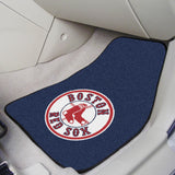 Boston Red Sox 2 pc Carpet Car Mat Set 17"x27"