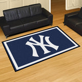 New York Yankees 5x8 Rug 59.5"x88" 