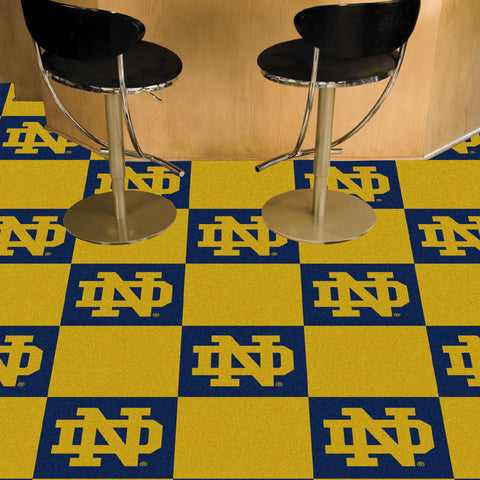 Notre Dame Fighting Irish Team Carpet Tiles 18"x18" tiles 