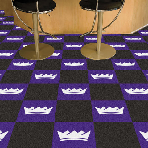 Sacramento Kings Team Carpet Tiles 18"x18" tiles 