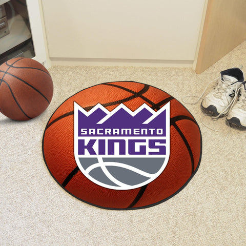 Sacramento Kings Basketball Mat 27" diameter 