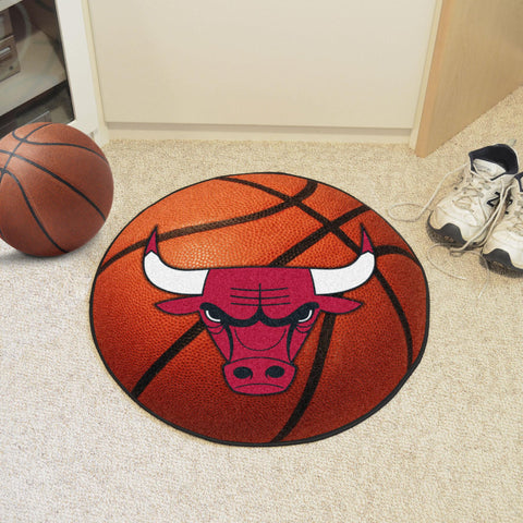 Chicago Bulls Basketball Mat 27" diameter 