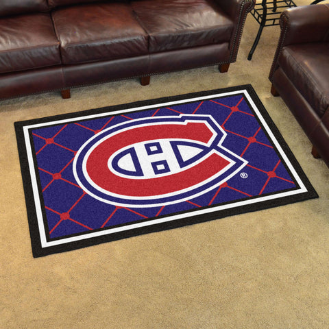Montreal Canadiens 4x6 Rug 44"x71" 