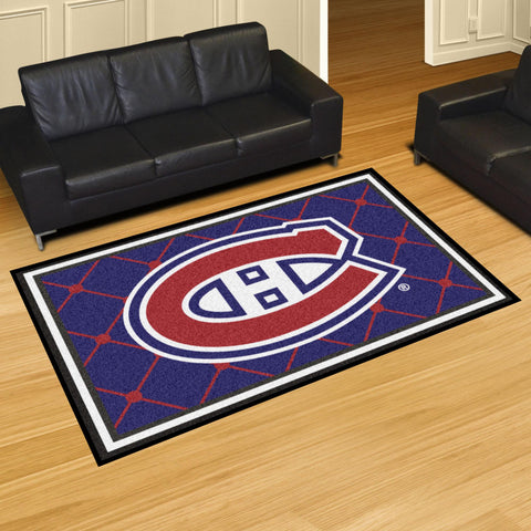 Montreal Canadiens 5x8 Rug 59.5"x88" 