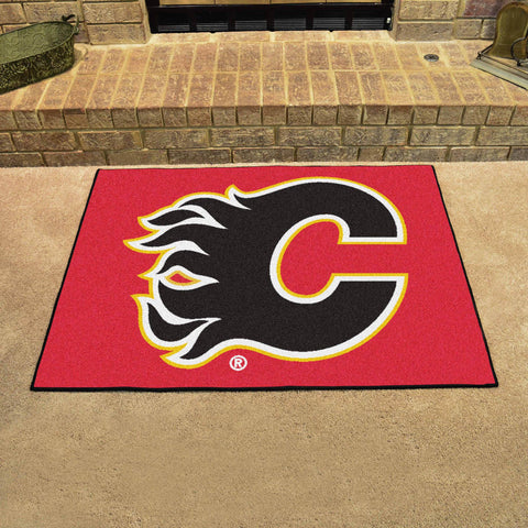 Calgary Flames All Star Mat 33.75"x42.5" 