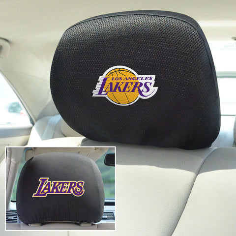 Los Angeles Lakers Head Rest Cover 10"x13" 