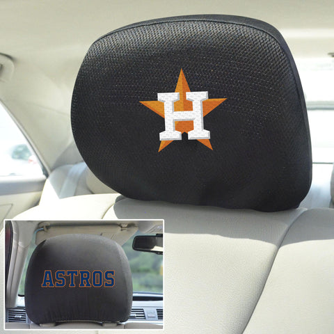 Houston Astros Head Rest Cover 10"x13" 