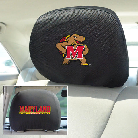 Maryland Terrapins Head Rest Cover 10"x13" 