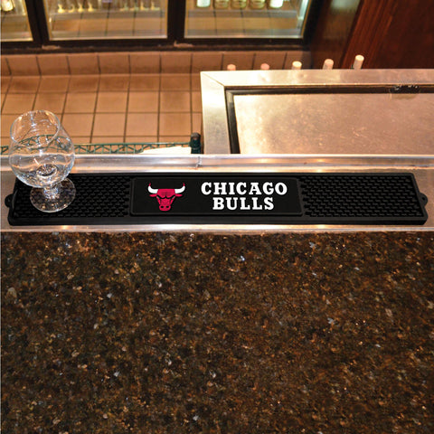 Chicago Bulls Drink Mat 3.25"x24" 