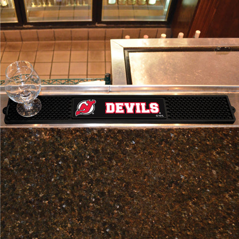 New Jersey Devils Drink Mat 3.25"x24" 