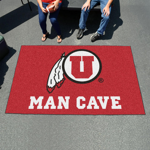Utah Utes Man Cave UltiMat 59.5"x94.5" 