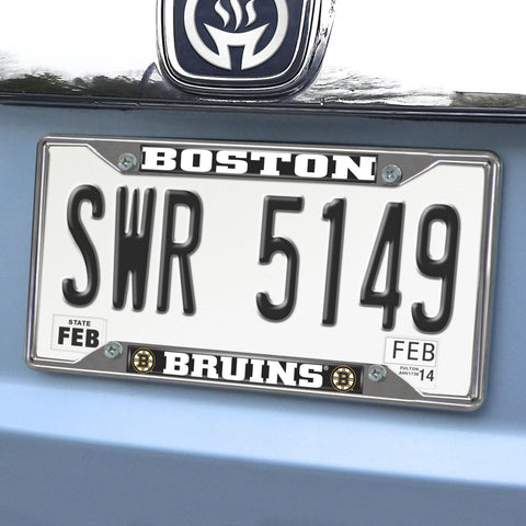Boston Bruins License Plate Frame 6.25"x12.25" 