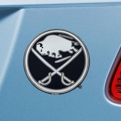 Buffalo Sabres Chrome Emblem 3"x3" 