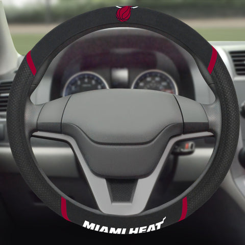 Miami Heat Steering Wheel Cover 15"x15" 
