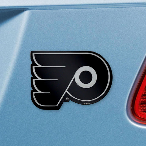 Philadelphia Flyers Chrome Emblem 2.2"x3.2" 