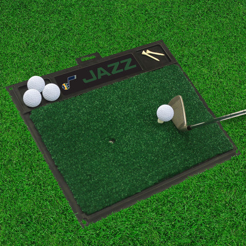 Utah Jazz Golf Hitting Mat 20" x 17" 