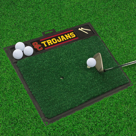USC Trojans Golf Hitting Mat 20" x 17" 