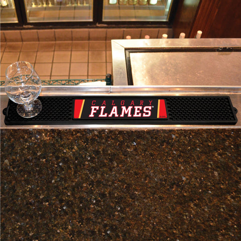 Calgary Flames Drink Mat 3.25"x24" 