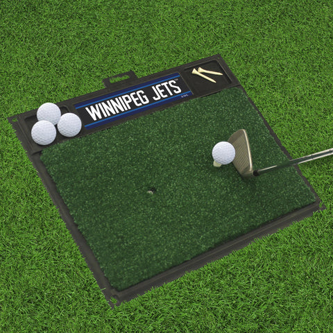 Winnipeg Jets Golf Hitting Mat 36" x 22.6" 