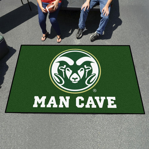 Colorado State Rams Man Cave UltiMat 59.5"x94.5" 