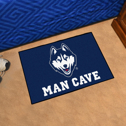 Connecticut Huskies Man Cave Starter 19"x30" 