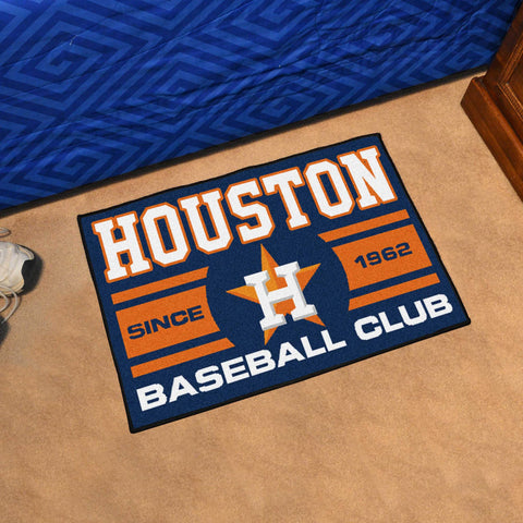 Houston Astros Uniform Starter Mat 19"x30" 