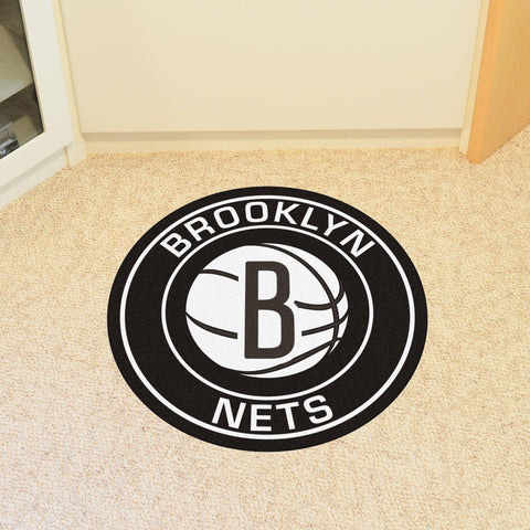 Brooklyn Nets Roundel Mat 27" diameter 