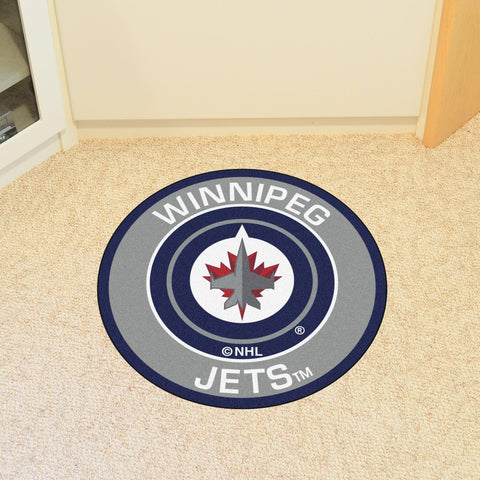 Winnipeg Jets Roundel Mat 27" diameter 