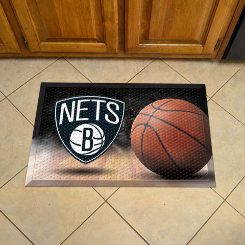 Brooklyn Nets Scraper Mat 19"x30" 