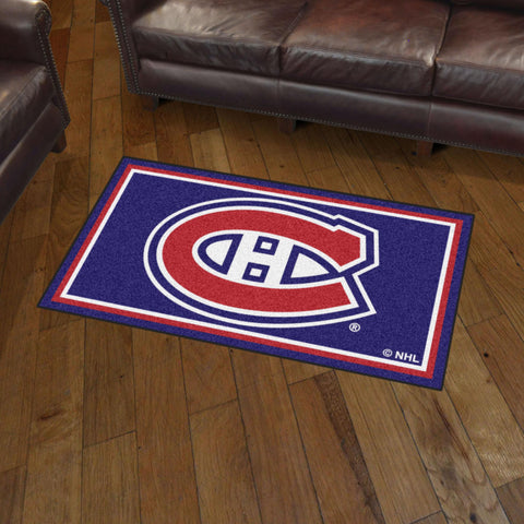Montreal Canadiens 3x5 Rug 36"x 60" 