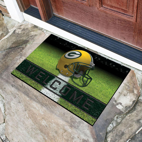Green Bay Packers Crumb Rubber Door Mat 18"x30" 