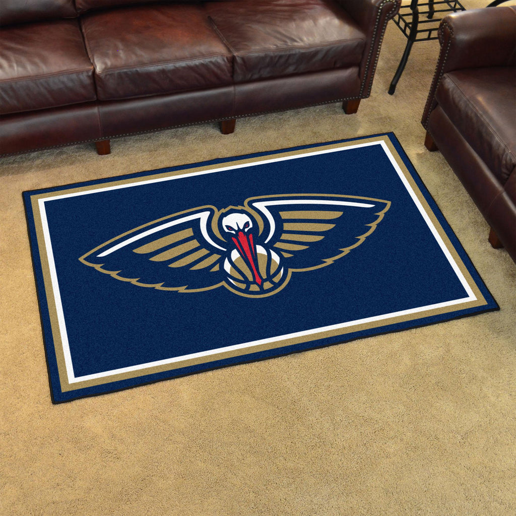 New Orleans Pelicans 4x6 Rug 44"x71" 