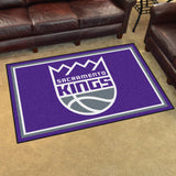 Sacramento Kings 4x6 Rug 44"x71" 